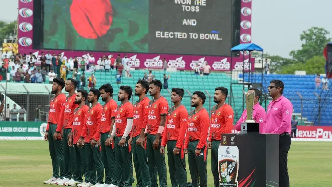 ৬ উইকেটে হারল বাংলাদেশ, সিরিজ ড্র