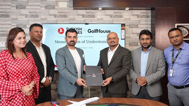 প্রচারণা ও করপোরেট সেবায় টার্কিশ এয়ারলাইনস-গলফহাউজ অংশীদারত্ব