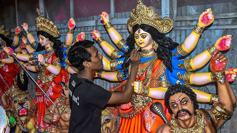 শারদীয় দুর্গোৎসব শুরু আজ