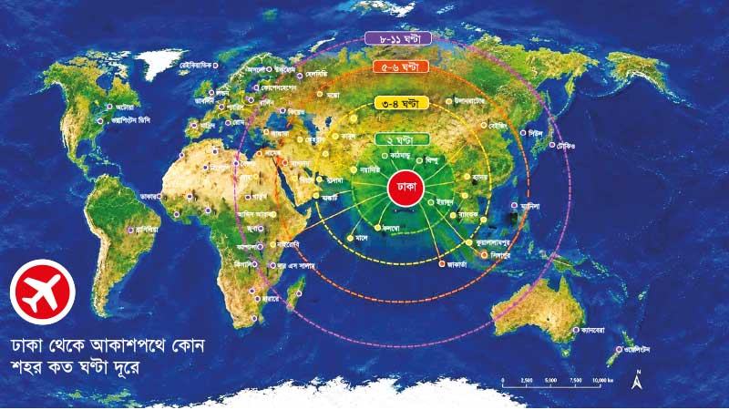 প্রাচ্য-পাশ্চাত্যের আকাশপথে ট্রানজিট হাব হতে পারে ঢাকা