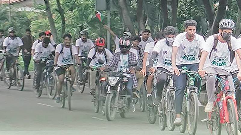 প্যাডেলের ছন্দে সবুজ পৃথিবী