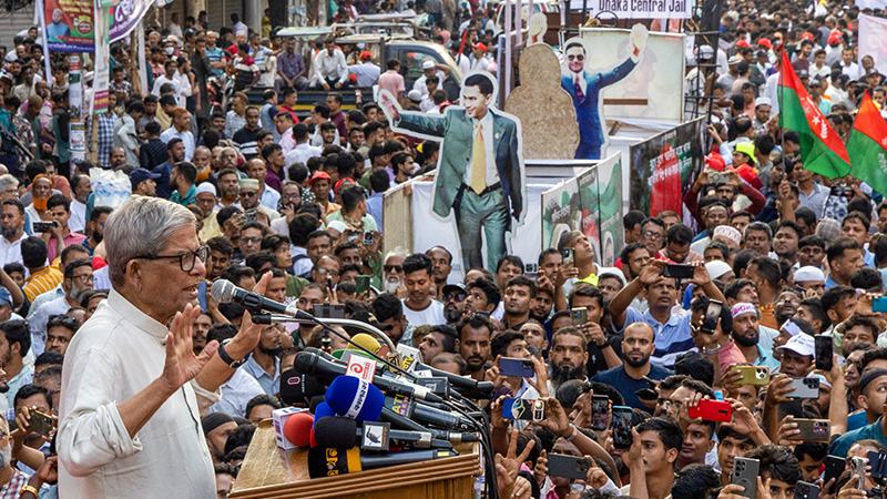 গণভোটের দাবি নির্বাচন বানচালের ষড়যন্ত্র