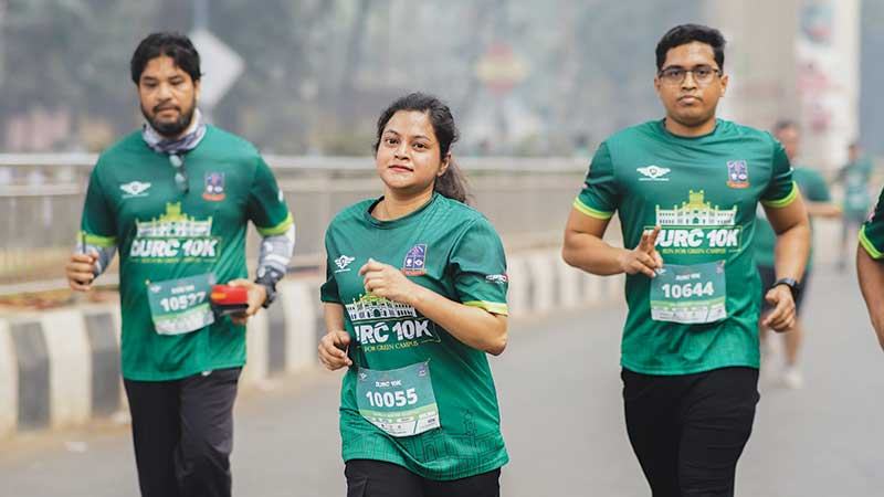 সবুজ ও পরিবেশবান্ধব শিক্ষাঙ্গনের জন্য দৌড়