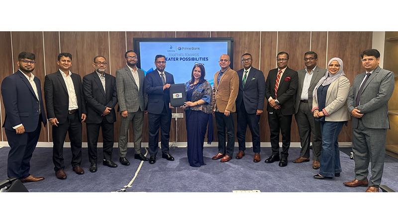 প্রাইম ব্যাংক-সন্ধানী গ্রুপের মধ্যে কৌশলগত অংশীদারত্ব