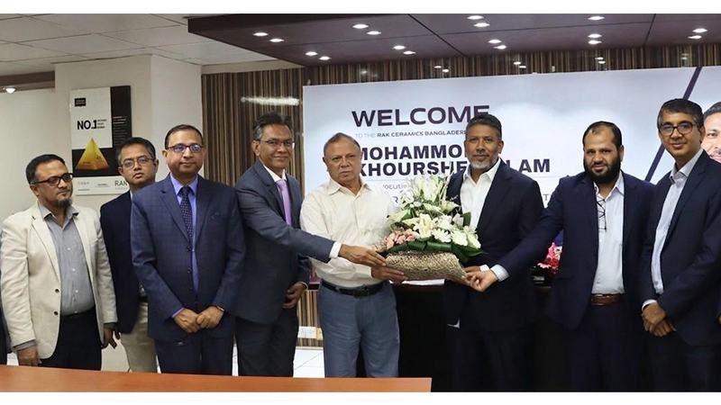 আরএকে সিরামিকসের সিইও হিসেবে যোগ দিলেন মোহাম্মদ খোরশেদ আলম
