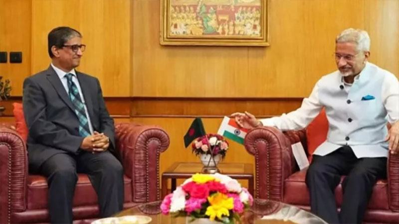 দিল্লিতে জয়শংকরের সঙ্গে সাক্ষাৎ করেছেন বাংলাদেশের রাষ্ট্রদূত