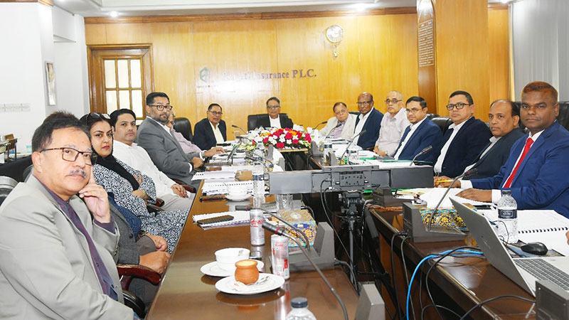 প্রগতি ইন্স্যুরেন্সের ৩৪২তম পর্ষদ সভা অনুষ্ঠিত