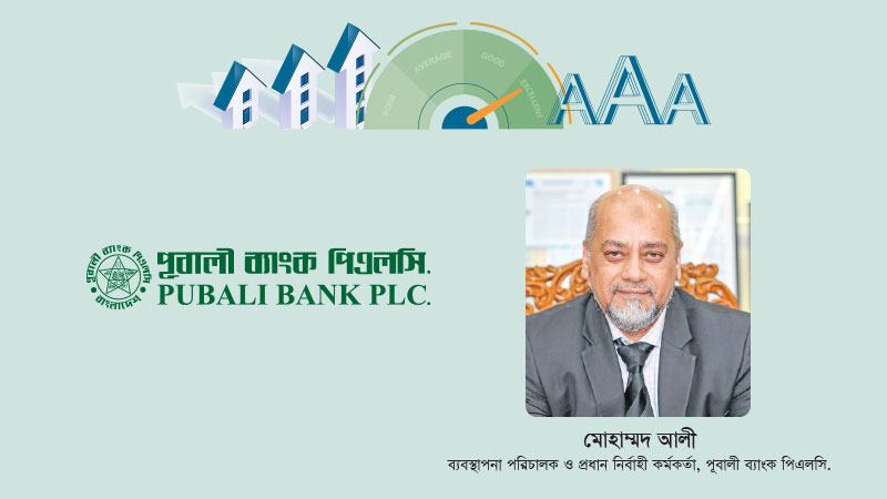 দেশীয় প্রথম ব্যাংক হিসেবে পূবালী ব্যাংককে ‘ট্রিপল এ’ রেটিং দিয়েছে ক্রিসল