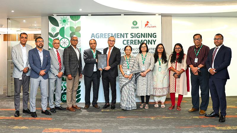 চা শ্রমিকদের ‘ওয়াশ’ সুবিধা নিশ্চিতে অক্সফাম-সিটি ব্যাংক অংশীদারত্ব