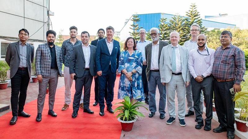 আবুল খায়ের স্টিল কারখানা পরিদর্শন করলেন জার্মান ভাইস মিনিস্টার