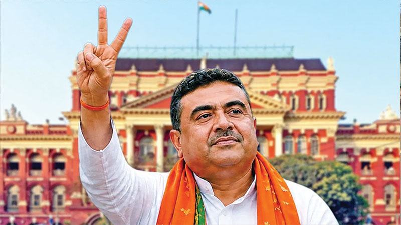 পশ্চিমবঙ্গের মুখ্যমন্ত্রী হচ্ছেন শুভেন্দু অধিকারী