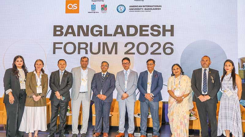 উচ্চ শিক্ষার আন্তর্জাতিকীকরণ ও বৈশ্বিক মানদণ্ড অর্জনে কিউএস বাংলাদেশ ফোরাম