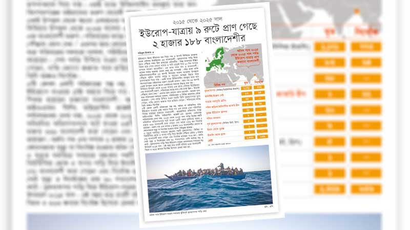 অবৈধভাবে বিদেশে যাওয়া নাগরিককেও আইনের আওতায় আনা জরুরি