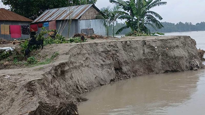 কুড়িগ্রামে নদ-নদীর ১৫ পয়েন্টে ভাঙন, বরাদ্দের অপেক্ষায় পাউবো