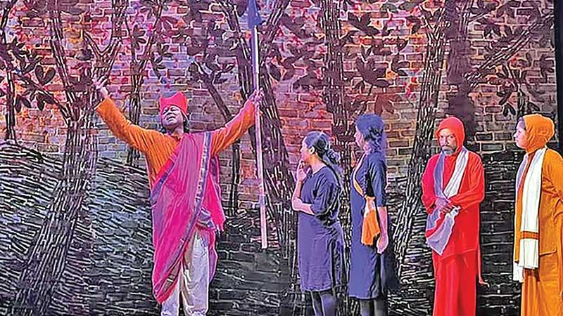 শিল্পকলায় প্রাচ্যনাটের ‘অচলায়তন’