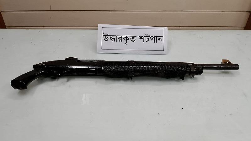 যাত্রাবাড়ী থানা থেকে লুট হওয়া শটগান কুষ্টিয়ায় উদ্ধার