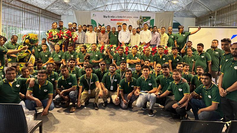 দিনাজপুরে এনএসির কীটনাশক ব্র্যান্ড ‘বীর’ পুনঃউন্মোচন