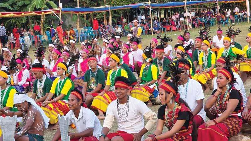 নেত্রকোনায় গারোদের ওয়ানগালা উৎসব