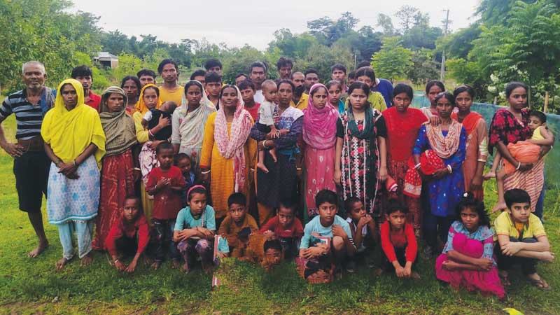 মৌলভীবাজার সীমান্তে আরো ৭১ জনকে ঠেলে দিল বিএসএফ