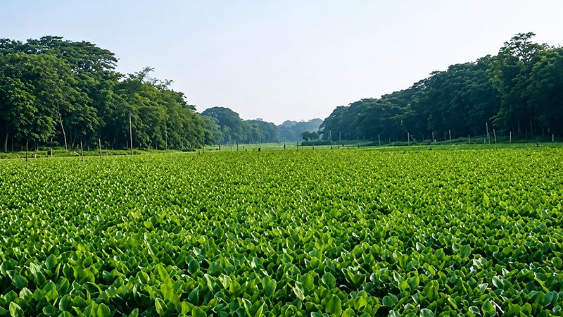 ঝিনাইদহের ১২ নদ-নদী কচুরিপানার দখলে