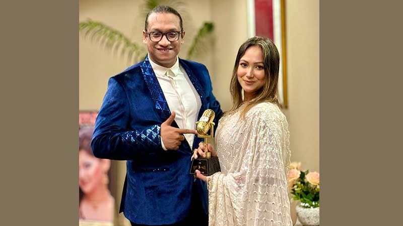 সেরা শিল্পী হিসেবে সম্মাননা পেয়েছেন সাব্বির জামান