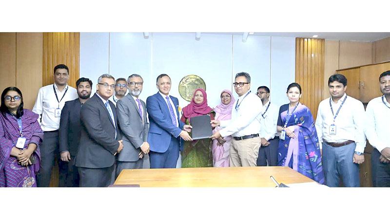 সিএমএসএমই খাতে অর্থায়নে বাংলাদেশ ব্যাংক ও মিডল্যান্ড ব্যাংকের মধ্যে চুক্তি