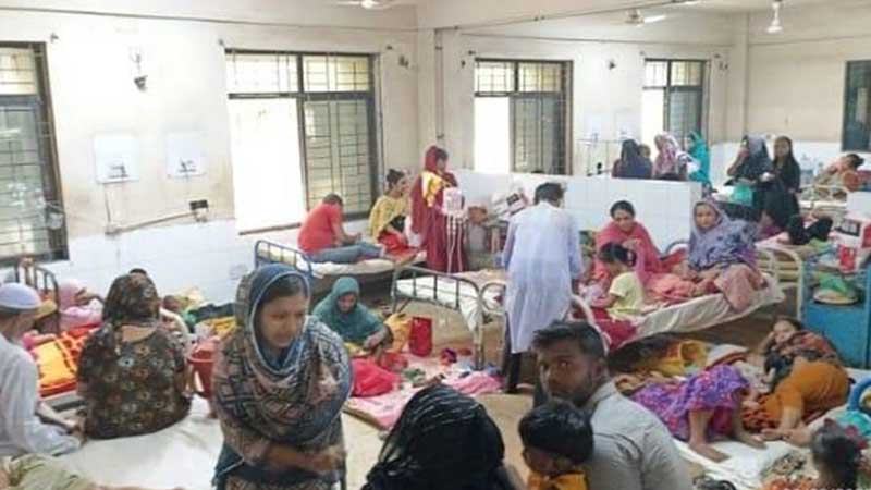 চাঁদপুরে বেড়েছে ঠাণ্ডাজনিত রোগ হাসপাতালে শয্যা সংকট