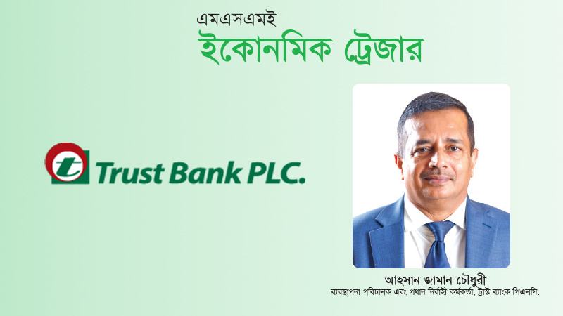 ট্রাস্ট ব্যাংক এসএমই উদ্যোক্তাদের জন্য ওয়ার্কিং ক্যাপিটাল, টার্ম লোন দিচ্ছে