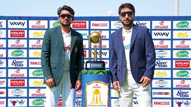 একমাত্র টেস্টে মুখোমুখি বাংলাদেশ-আফগানিস্তান