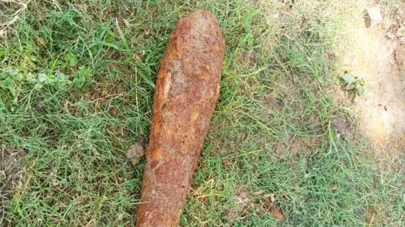 রাবিতে মুক্তিযুদ্ধকালীন মর্টার শেল উদ্ধার