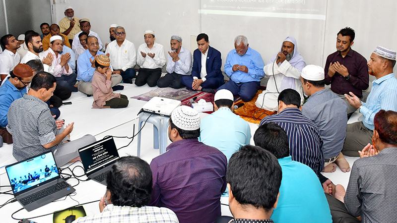 জুলাই গণ-অভ্যুত্থান দিবসে দোয়া মাহফিল : আইসিবি