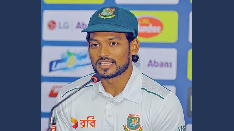 টেস্ট দলের নেতৃত্ব শান্তর কাঁধেই