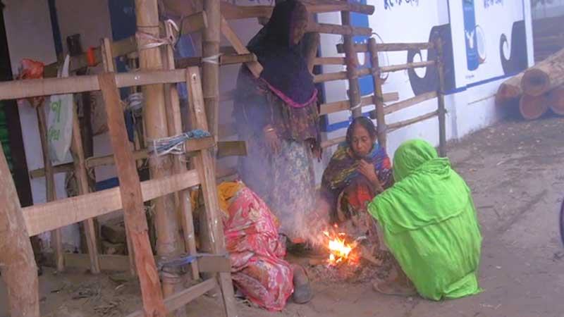 পৌষের আগেই শীতের তীব্রতা পঞ্চগড়ে