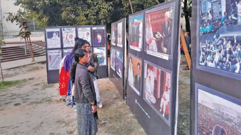 খালেদা জিয়ার সংগ্রামী জীবন নিয়ে বগুড়ায় আলোকচিত্র প্রদর্শনী