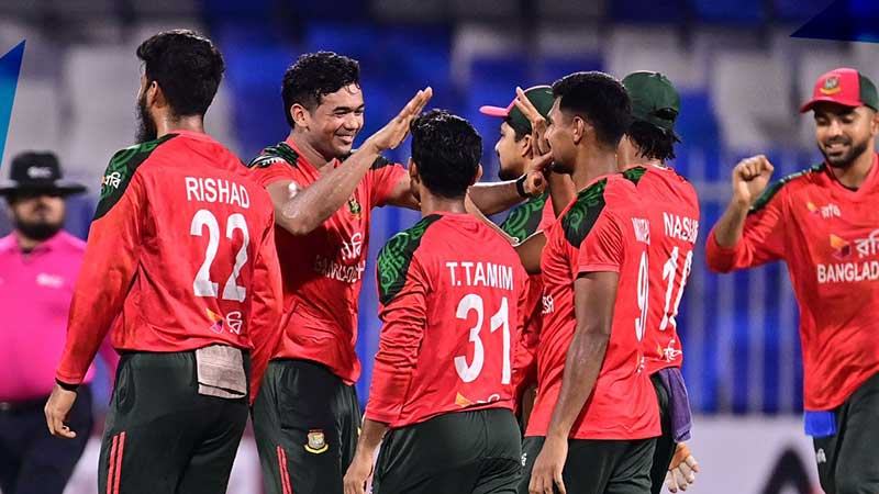 টানা চার টি-টোয়েন্টি সিরিজ জয়ের কৃতিত্ব টাইগারদের
