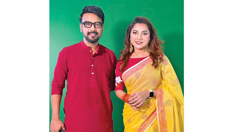 আবারো একসঙ্গে গাইলেন রাজীব ও লিজা