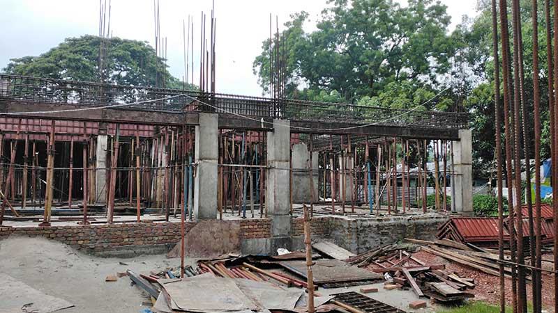 প্রকল্পের মেয়াদ সাত মাস থাকলেও ৬০ শতাংশ কাজই বাকি