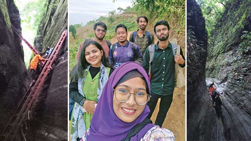 পাহাড় ও গুহা অভিযানে অ্যাডভেঞ্চার