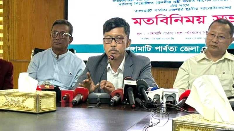 কোনো ধরনের দুর্নীতি সহ্য করা হবে না —পার্বত্যমন্ত্রী