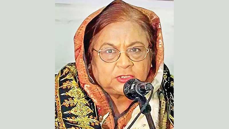 একটি রাজনৈতিক দল নির্বাচন বানচালের ষড়যন্ত্র করছে —সেলিমা রহমান