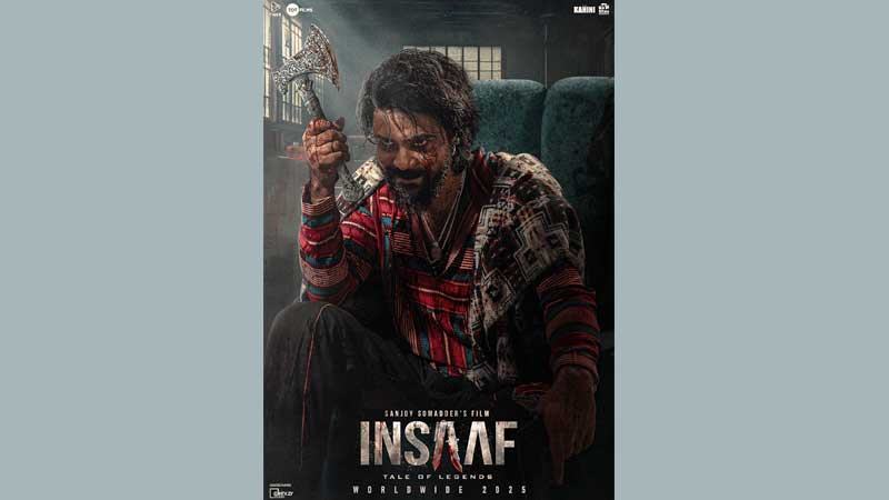 প্রকাশ পেল রাজ-ফারিণের ইনসাফ সিনেমার পোস্টার