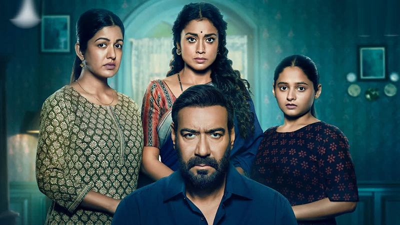 জওয়ানের রেকর্ড ভাঙল দৃশ্যম থ্রি