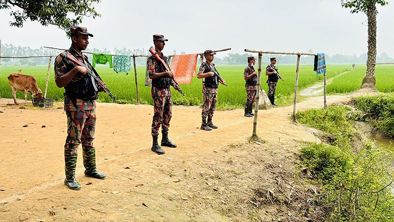 বিরামপুর সীমান্তে অন্তত ১৫ জনকে পুশ ইনের চেষ্টা