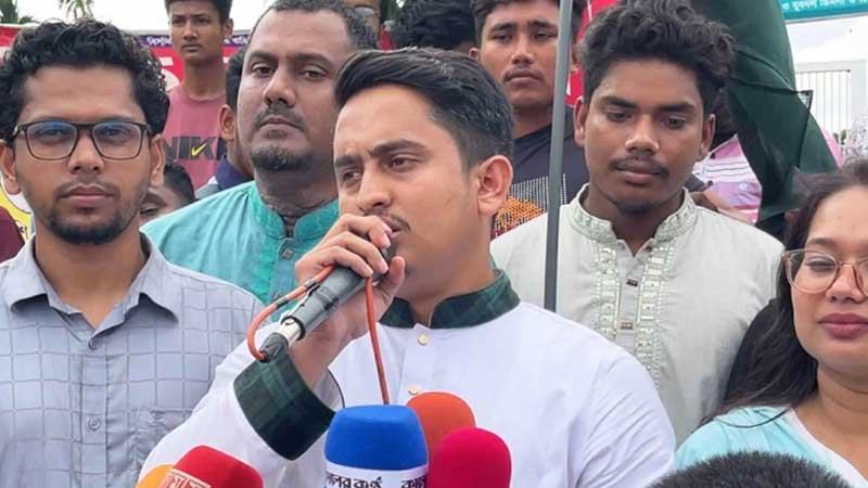 দ্রুত নির্বাচন হলে সুষ্ঠু হবে না, কলঙ্কে পরিণত হবে —সারজিস আলম