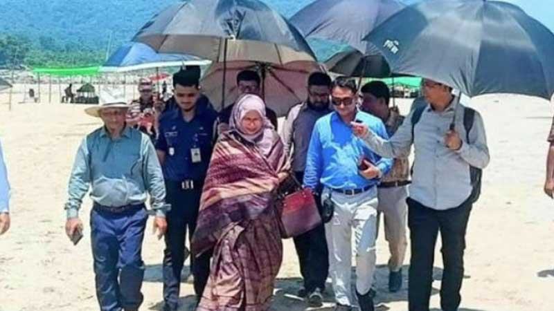 সাদাপাথর পরিদর্শনে মন্ত্রিপরিষদ বিভাগের তদন্ত দল