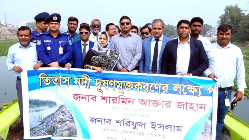 ‘তিতাস নদীপাড়ের ৯০ শতাংশ স্থাপনাই অবৈধ’