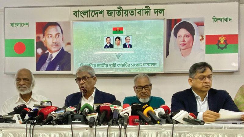 কোনোভাবেই নির্বাচনের দিন ছাড়া গণভোটের সিদ্ধান্ত মানবে না বিএনপি