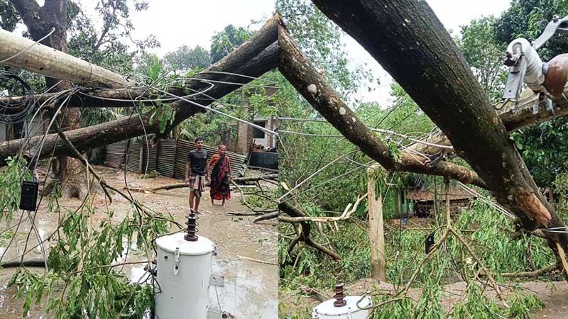 যশোরে কালবৈশাখীতে একজনের মৃত্যু