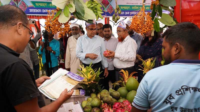 চুয়াডাঙ্গায় তিন দিনব্যাপী ফলমেলা