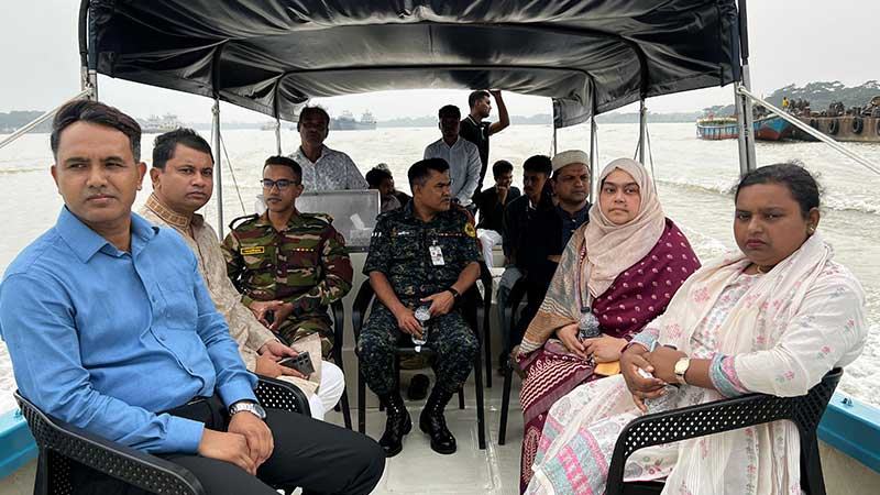 ঝালকাঠিতে ১৩ দিনে ২ লাখ মিটার কারেন্ট জাল জব্দ